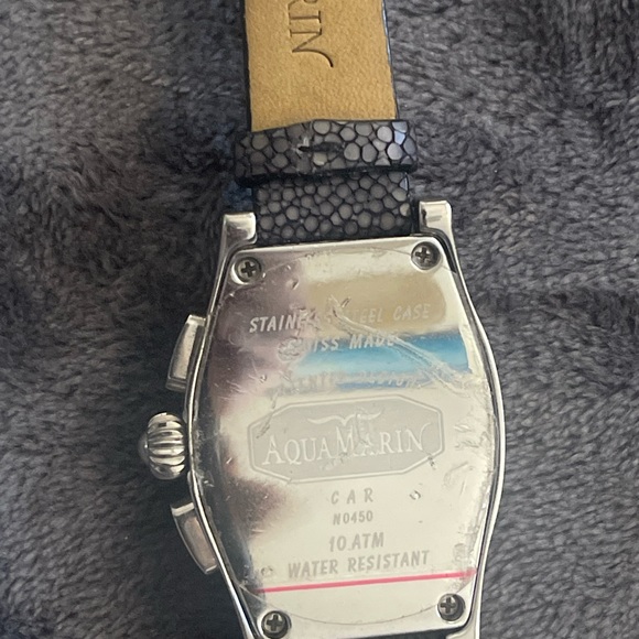 SWISS WATCH BY AQUAMARIN each registered with serial number in back ! - Picture 5 of 9